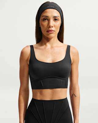 Nike SKIMS ウィメンズ プリント ロングラインコルセット ブラ XXS NikeSKIMS Matte Women's Printed Long-Line Corset Bra. Nike.com